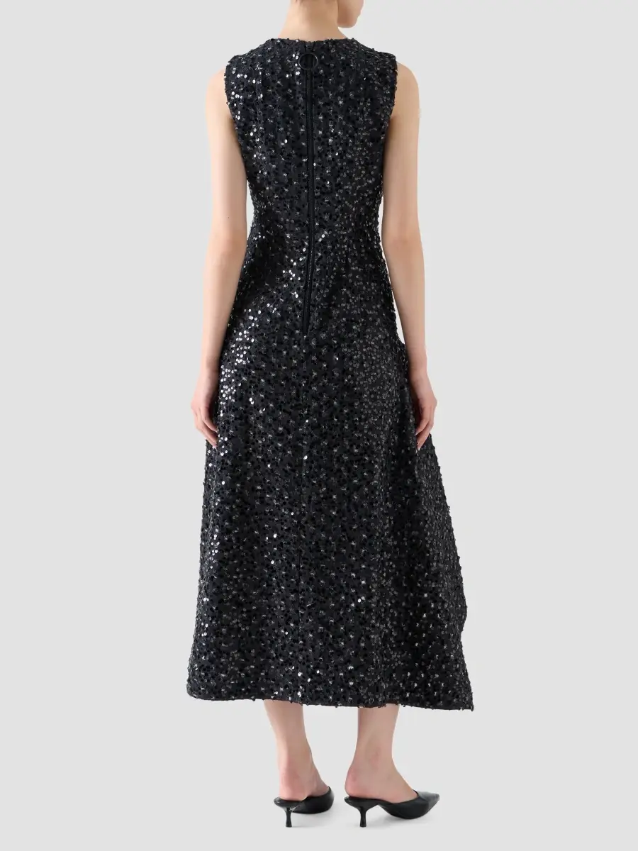 Akris punto Women's Wool Handkerchief-Hem Knit Midi Dress | Thumbnail 3