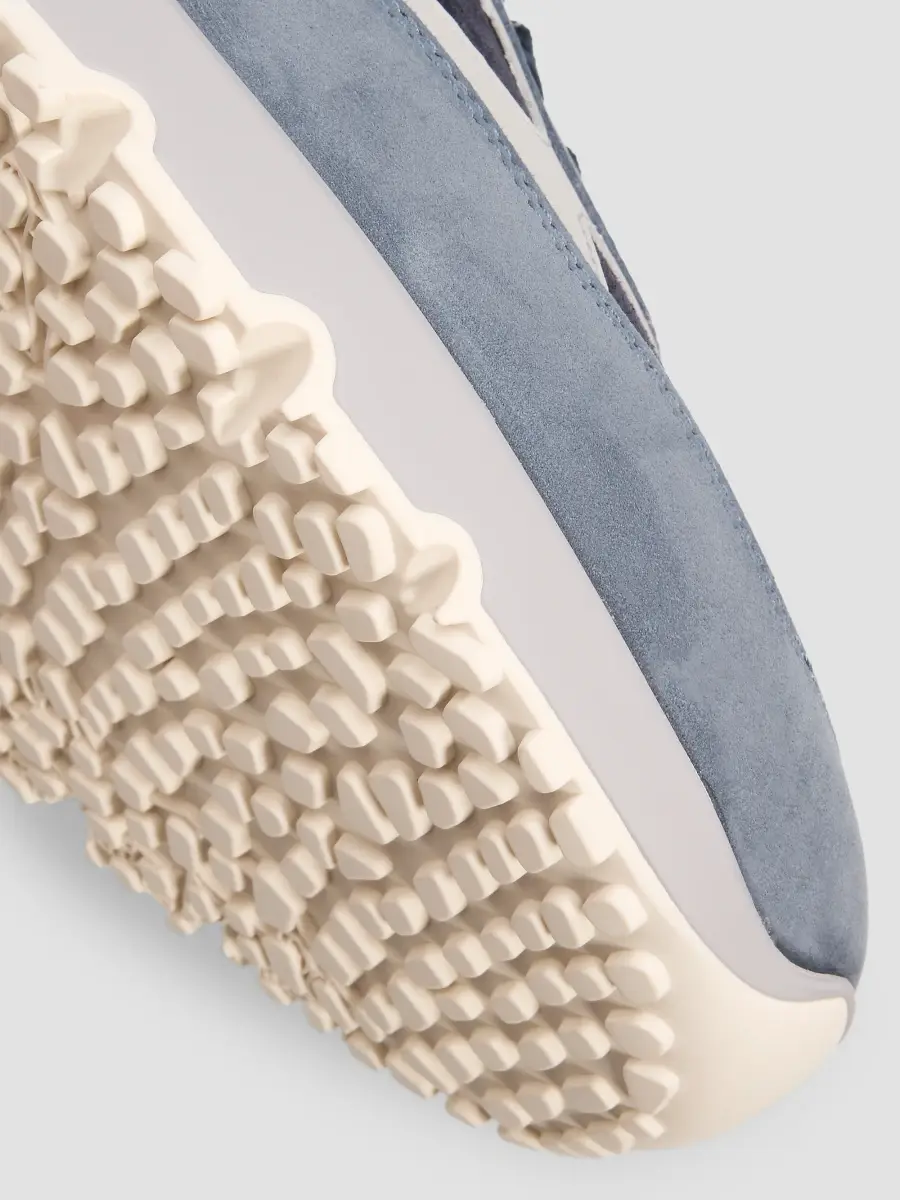 Brunello Cucinelli Men's Suede Runner Low-Top Sneakers | Thumbnail 5 Brunello Cucinelli Men's Suede Runner Low-Top Sneakers | Thumbnail 5