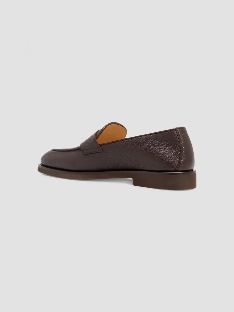 Brunello Cucinelli Men's Leather Loafers | Thumbnail 4