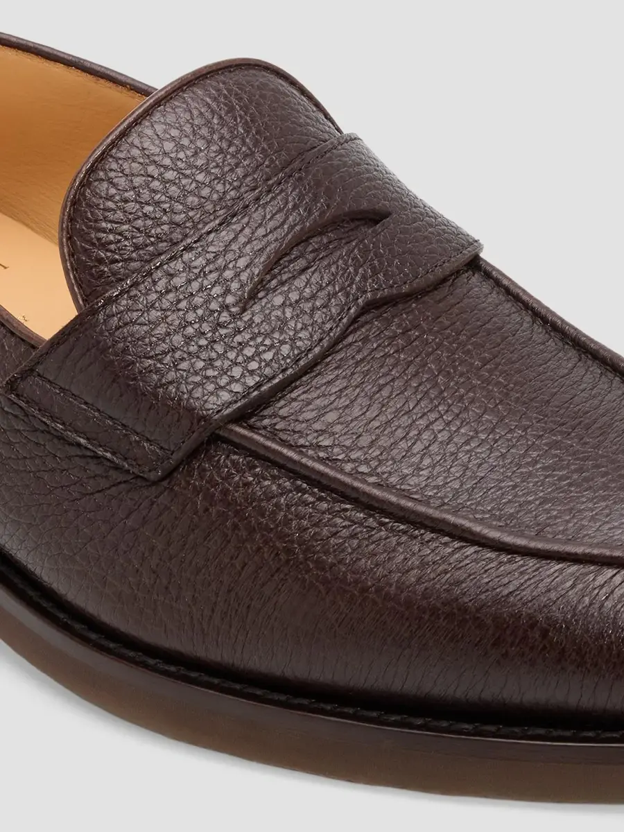 Brunello Cucinelli Men's Leather Loafers | Thumbnail 6