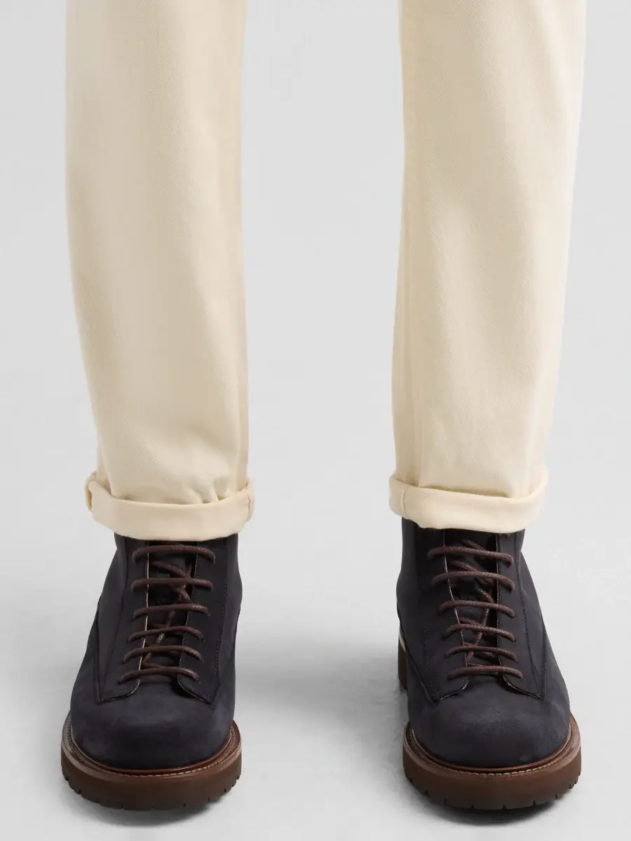 Brunello Cucinelli Men's Suede Urban Ankle Boots | Thumbnail 2 Brunello Cucinelli Men's Suede Urban Ankle Boots | Thumbnail 2