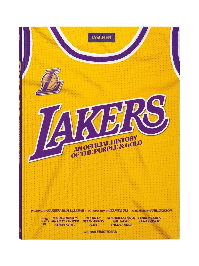 TASCHEN "Lakers. An Official History Of The Purple & Gold" Hardcover Book