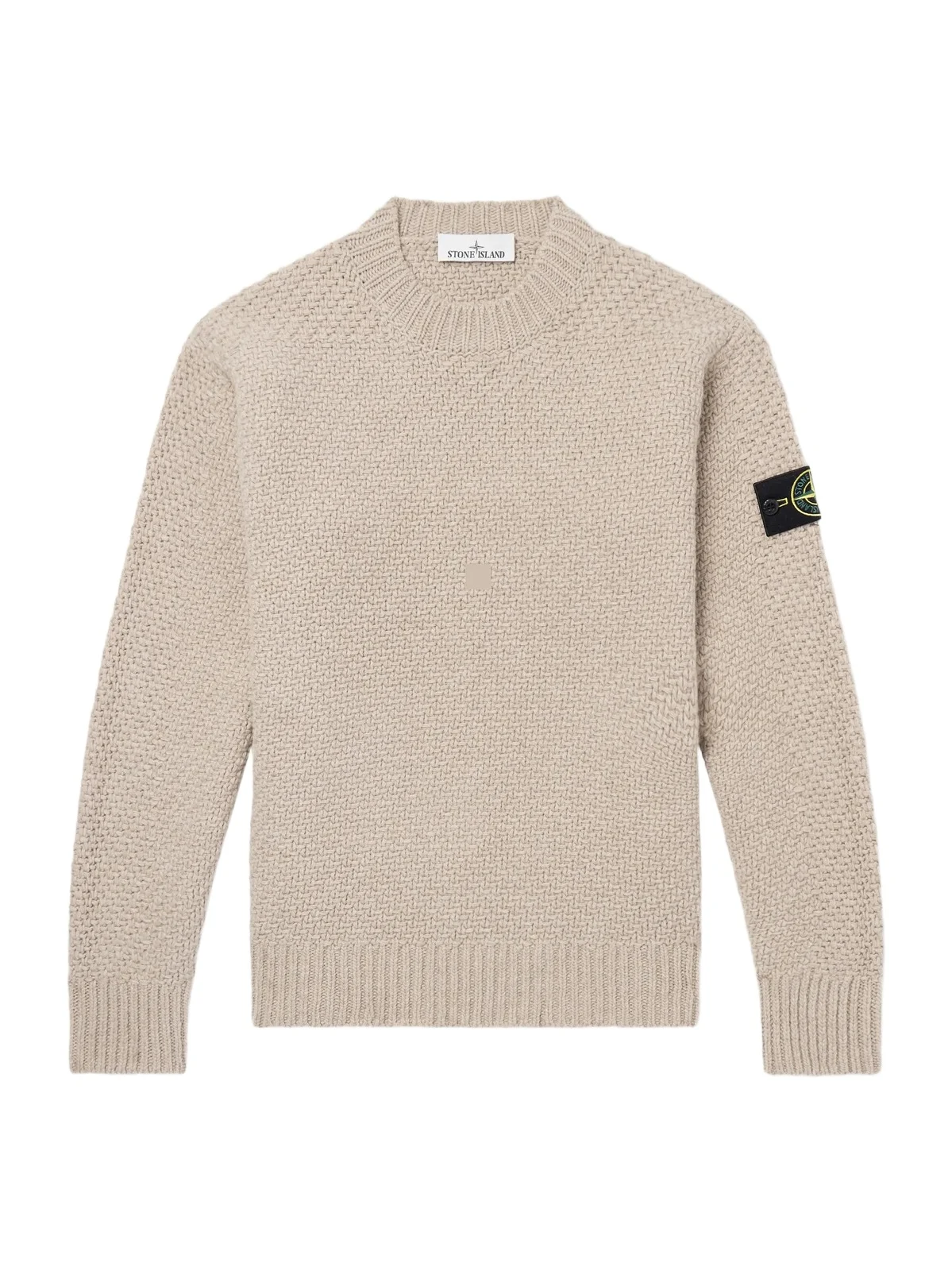 Basket-Stitch Wool-Blend Sweater - Men Basket-Stitch Wool-Blend Sweater - Men