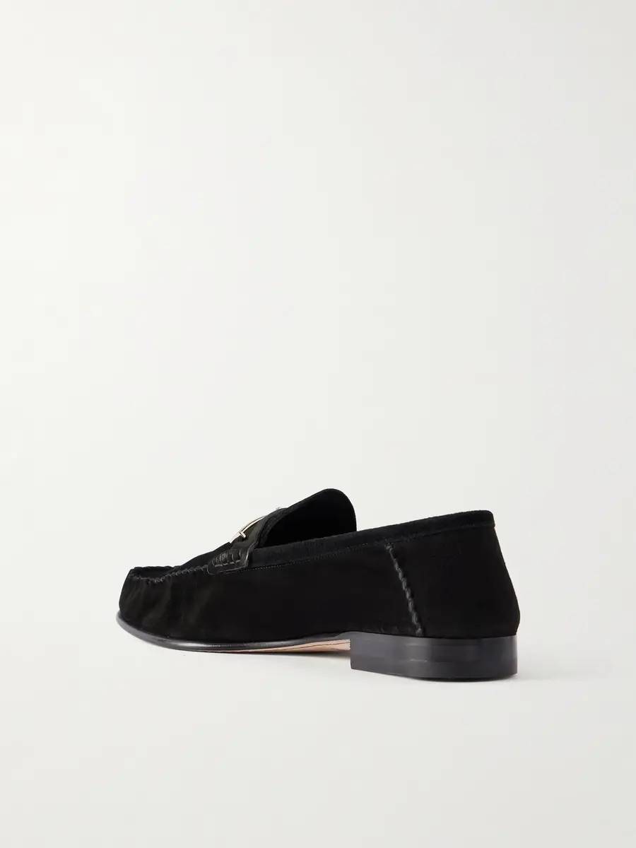 Tom Ford Ripley Embellished Suede Loafers - Men | Thumbnail 4