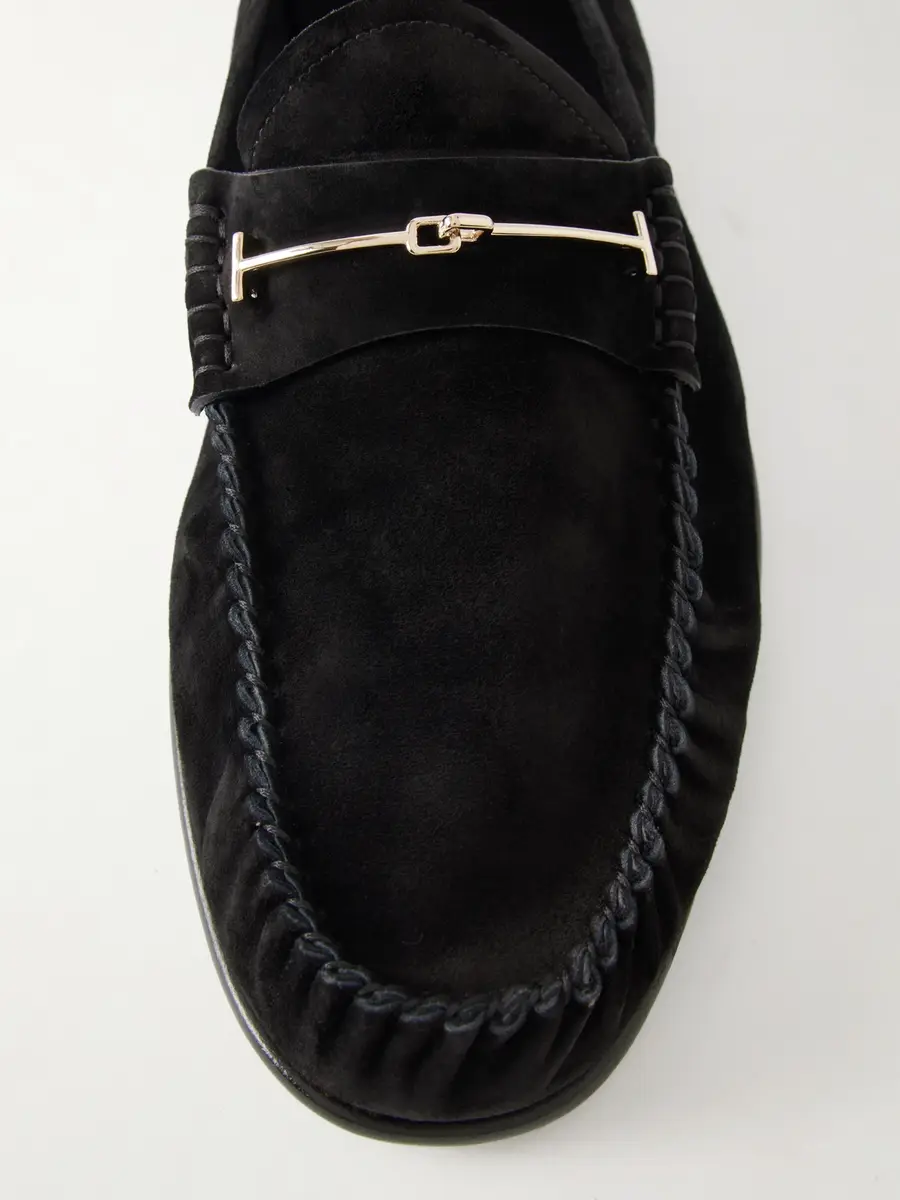 Tom Ford Ripley Embellished Suede Loafers - Men | Thumbnail 5