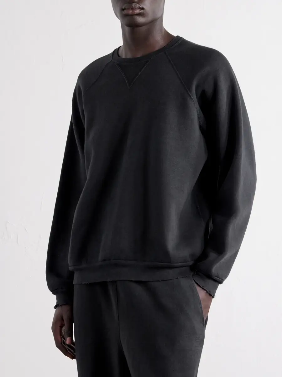 A.PRESSE Vintage Cotton-Fleece Sweatshirt - Men | Thumbnail 3 A.PRESSE Vintage Cotton-Fleece Sweatshirt - Men | Thumbnail 3