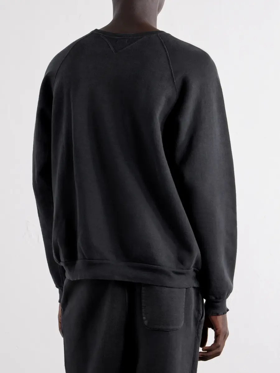 A.PRESSE Vintage Cotton-Fleece Sweatshirt - Men | Thumbnail 4 A.PRESSE Vintage Cotton-Fleece Sweatshirt - Men | Thumbnail 4