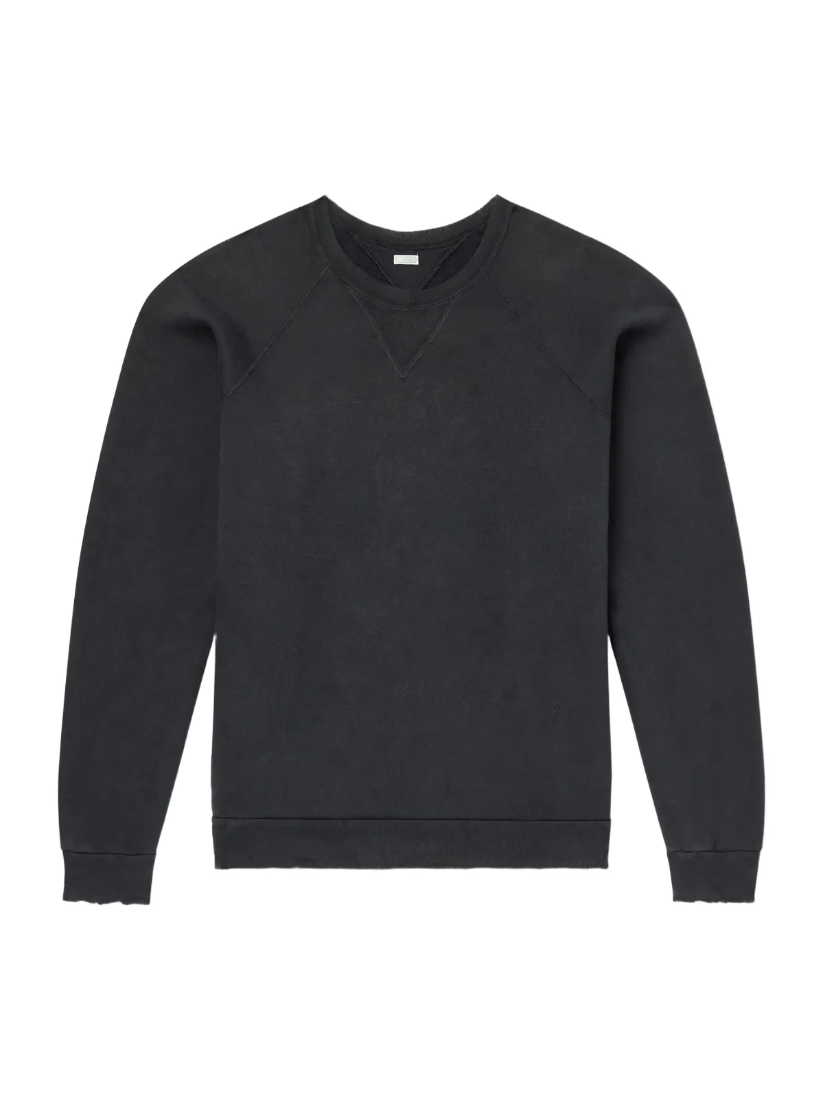 A.PRESSE Vintage Cotton-Fleece Sweatshirt - Men