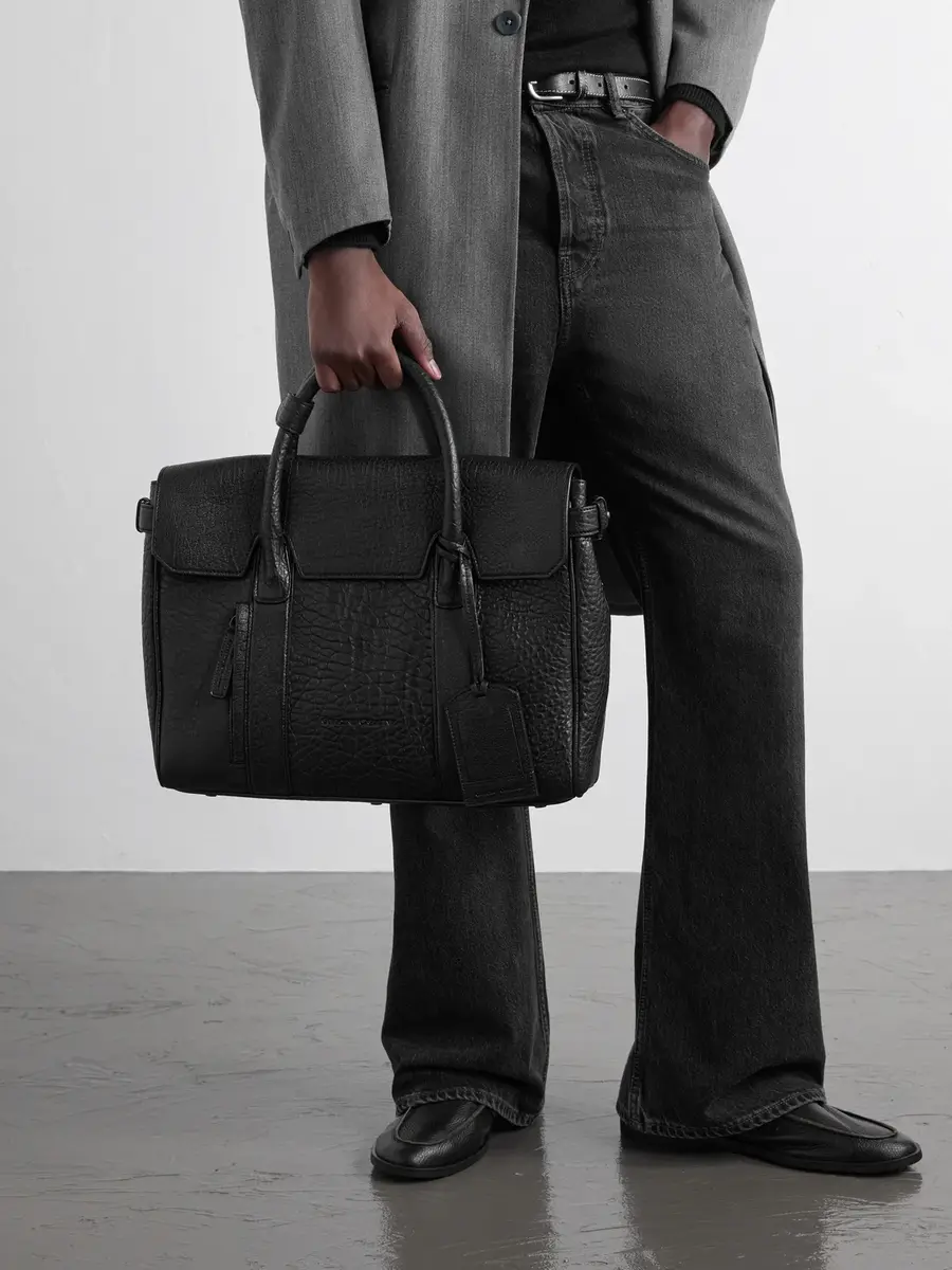 Officine Creative Bostonian/005 Logo-Embossed Croc-Effect Leather Briefcase - Men | Thumbnail 2 Officine Creative Bostonian/005 Logo-Embossed Croc-Effect Leather Briefcase - Men | Thumbnail 2
