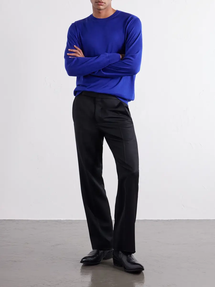 Tom Ford Silk Sweater - Men | Thumbnail 2 Tom Ford Silk Sweater - Men | Thumbnail 2