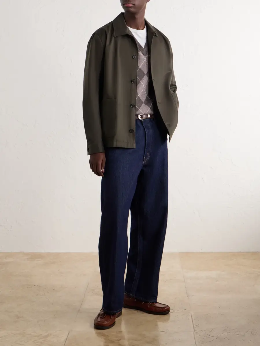 Sunspel Cotton-Drill Jacket - Men | Thumbnail 2