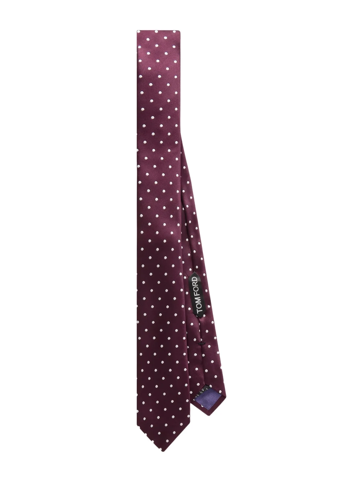 Tom Ford 6cm Polka-Dot Jacquard Silk-Satin Tie - Men