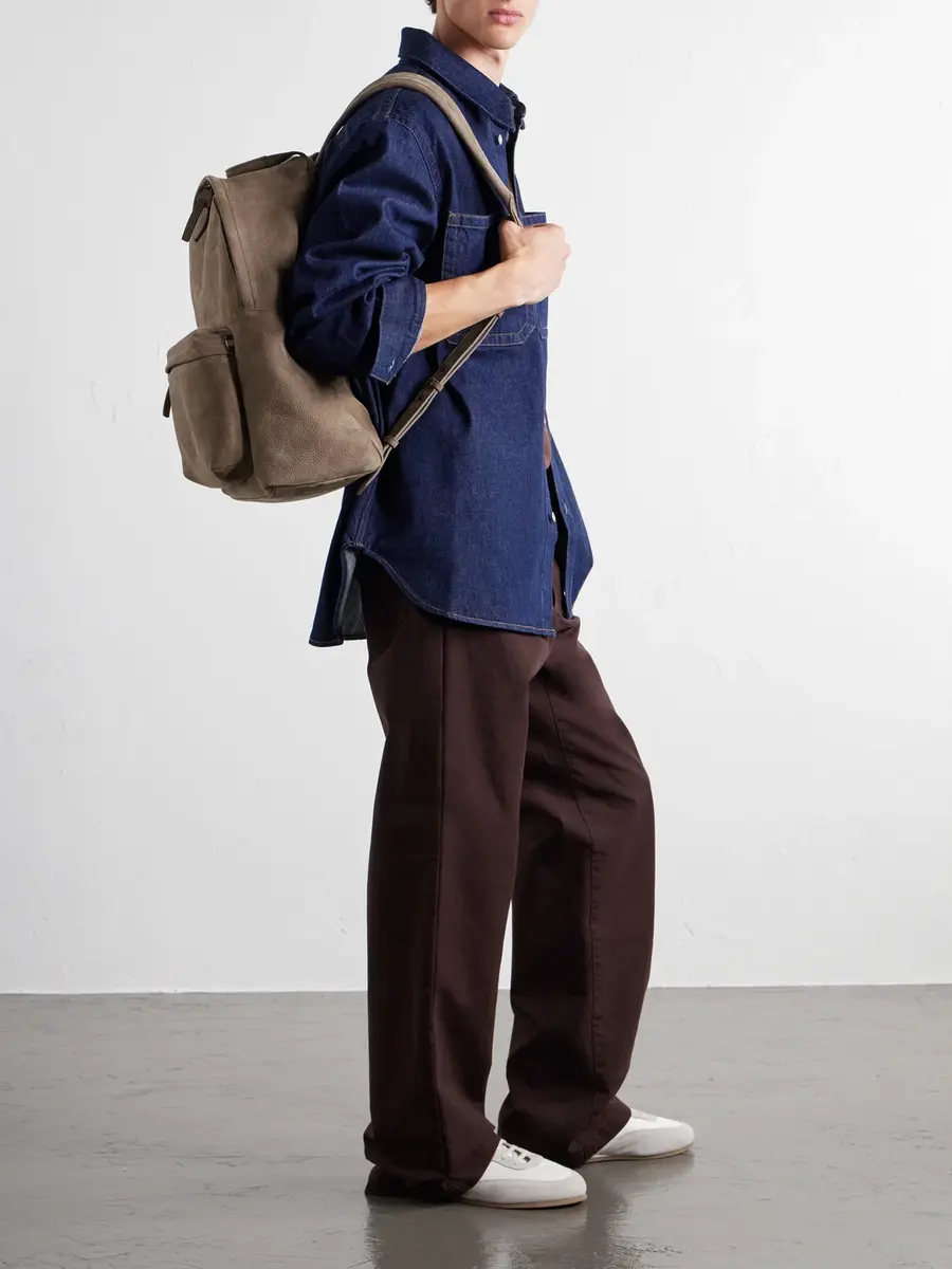 Officine Creative Nubuck Backpack - Men | Thumbnail 2 Officine Creative Nubuck Backpack - Men | Thumbnail 2