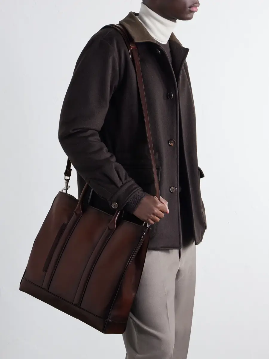Officine Creative Quentin/026 Leather Tote Bag - Men | Thumbnail 3 Officine Creative Quentin/026 Leather Tote Bag - Men | Thumbnail 3