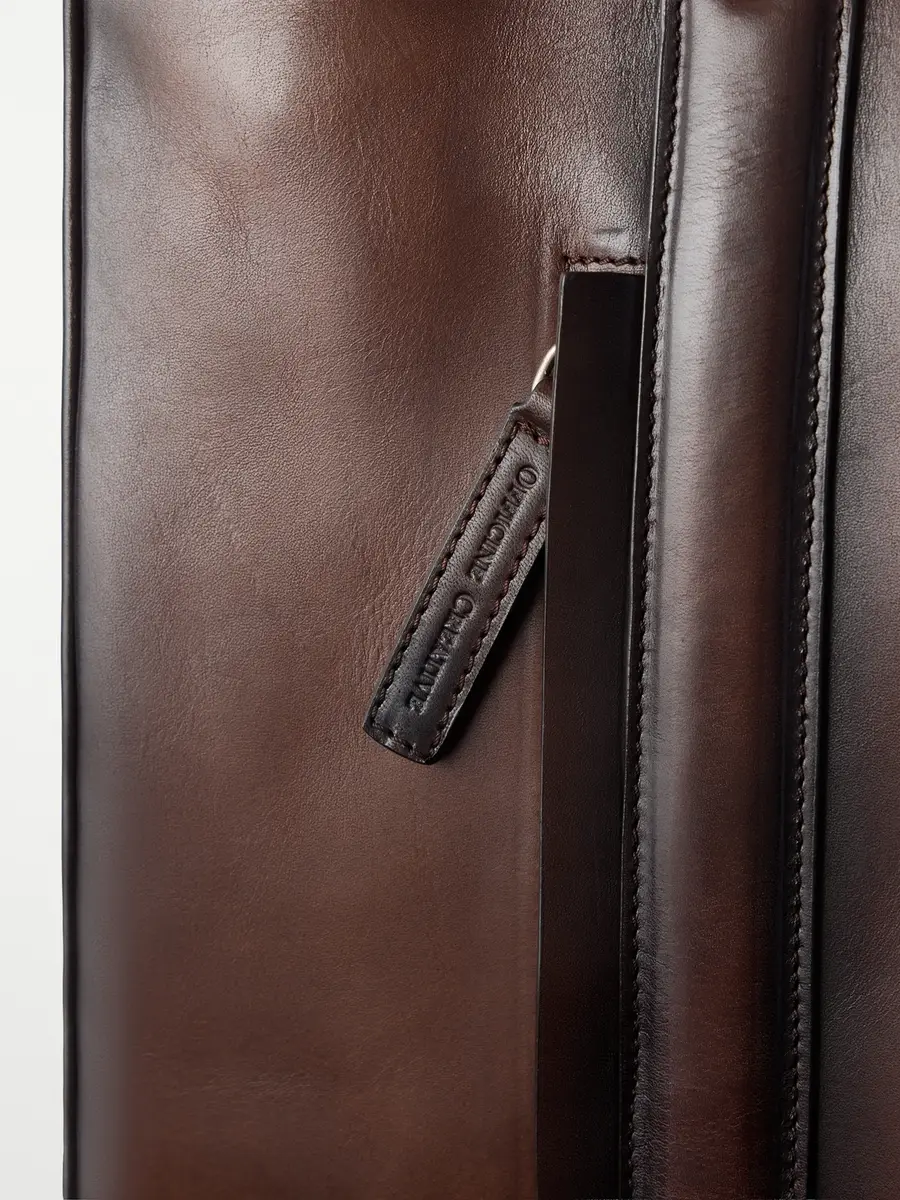 Officine Creative Quentin/026 Leather Tote Bag - Men | Thumbnail 5 Officine Creative Quentin/026 Leather Tote Bag - Men | Thumbnail 5