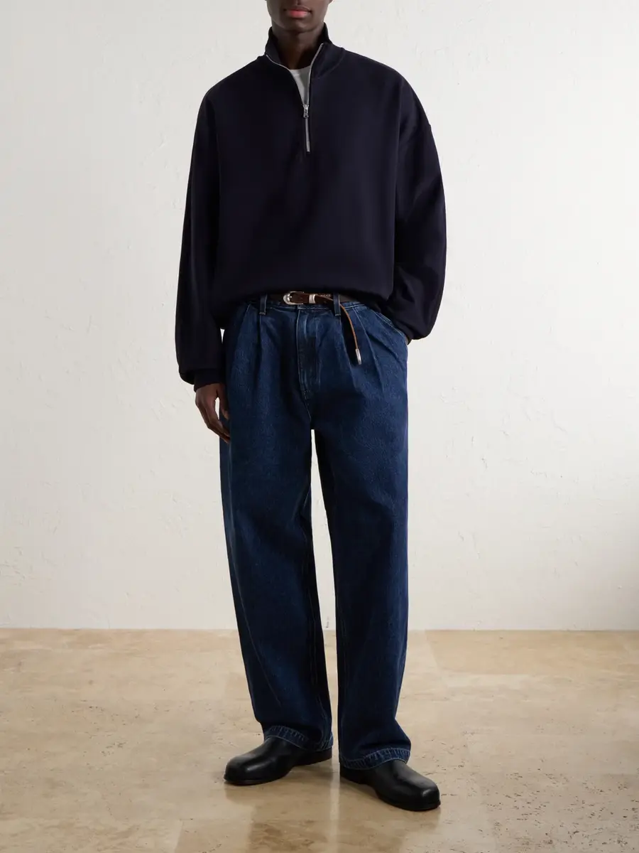 AGOLDE Slater Straight-Leg Pleated Jeans - Men | Thumbnail 2