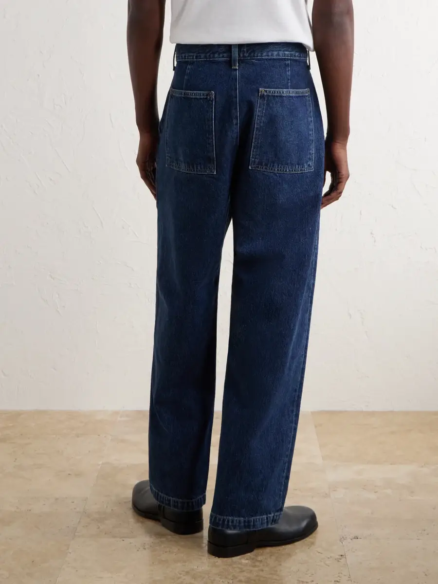 AGOLDE Slater Straight-Leg Pleated Jeans - Men | Thumbnail 4