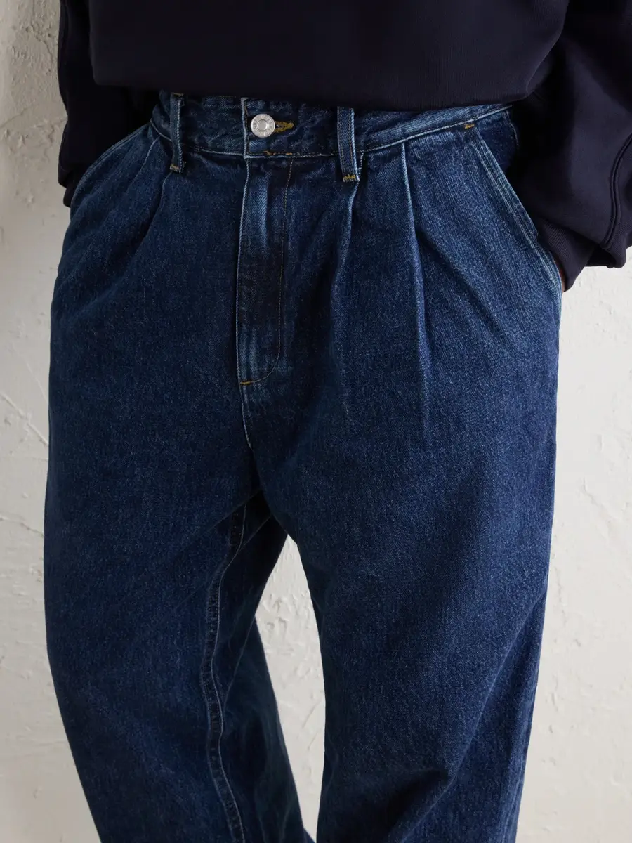 AGOLDE Slater Straight-Leg Pleated Jeans - Men | Thumbnail 6