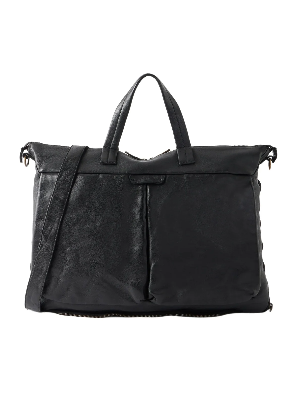 Officine Creative Helmet/046 Full-Grain Leather Briefcase - Men
