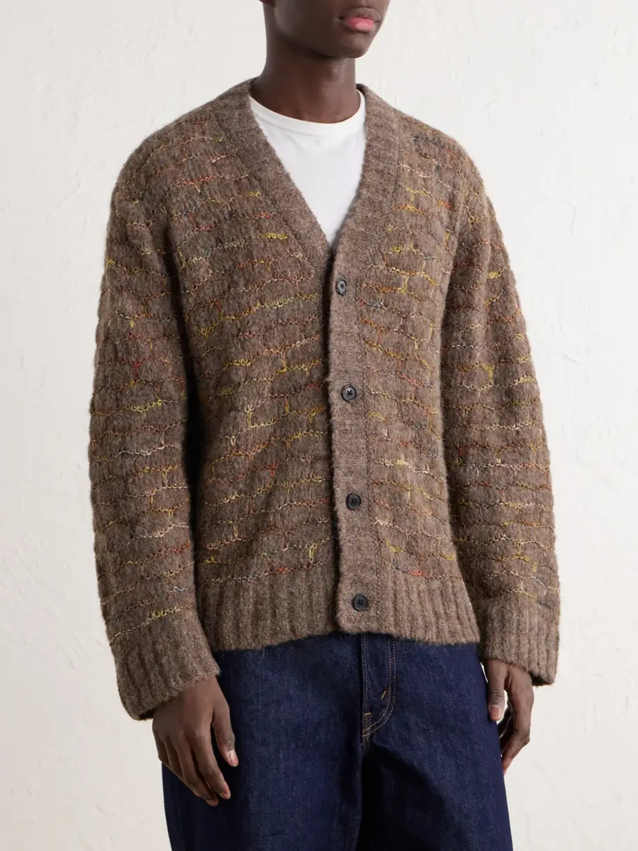 Corridor Raga Alpaca-Blend Cardigan - Men | Thumbnail 3 Corridor Raga Alpaca-Blend Cardigan - Men | Thumbnail 3