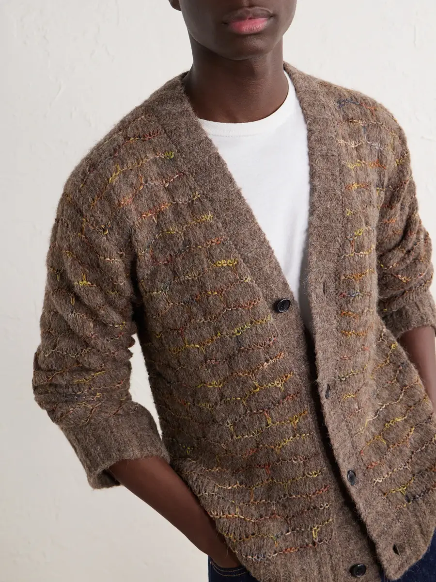 Corridor Raga Alpaca-Blend Cardigan - Men | Thumbnail 5 Corridor Raga Alpaca-Blend Cardigan - Men | Thumbnail 5