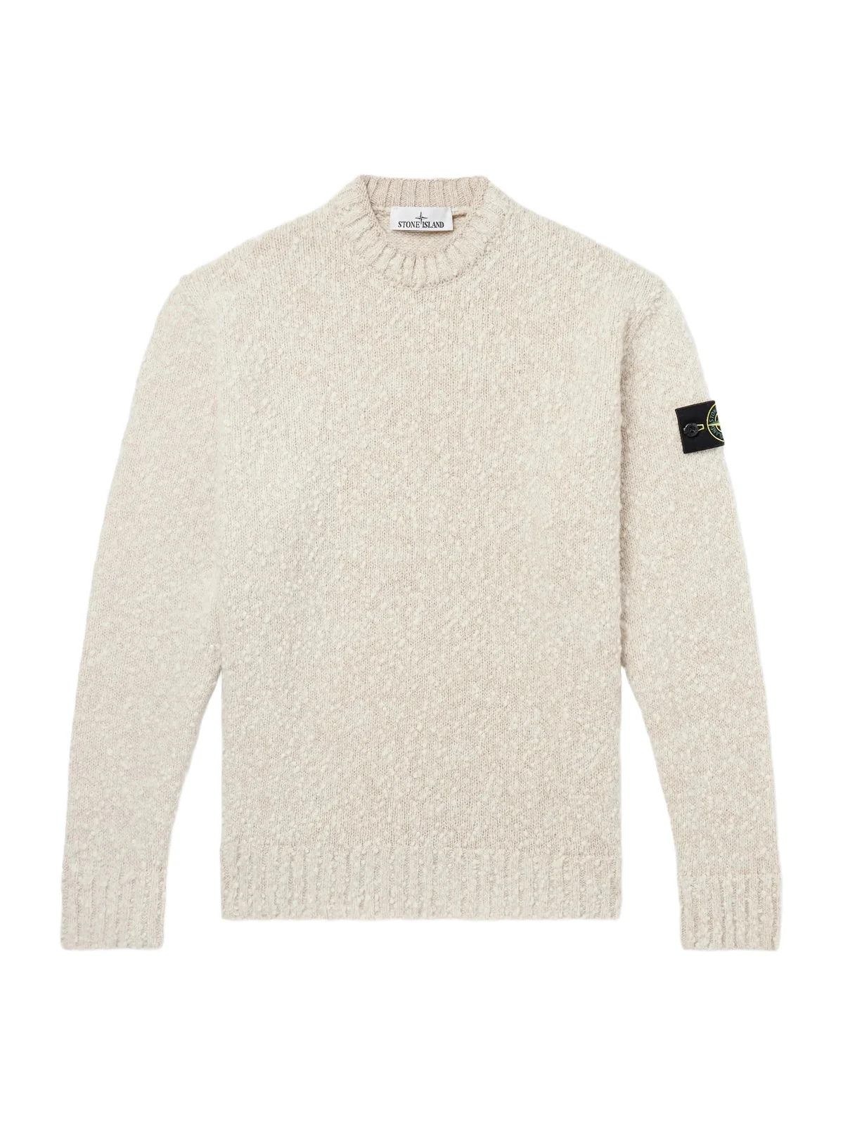 Stone Island Speckled Wool Nylon Sweater - Men