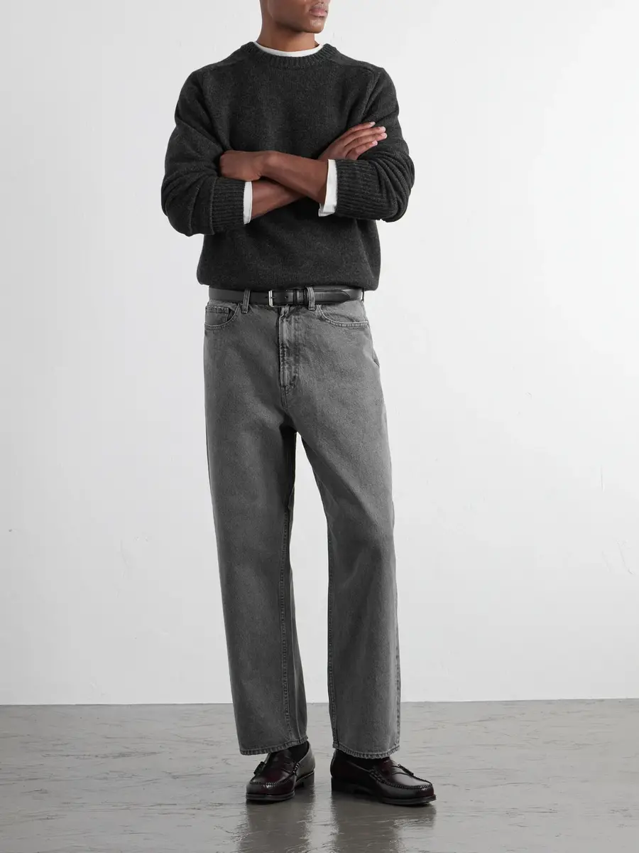 A.PRESSE Wide-Leg Jeans - Men | Thumbnail 2