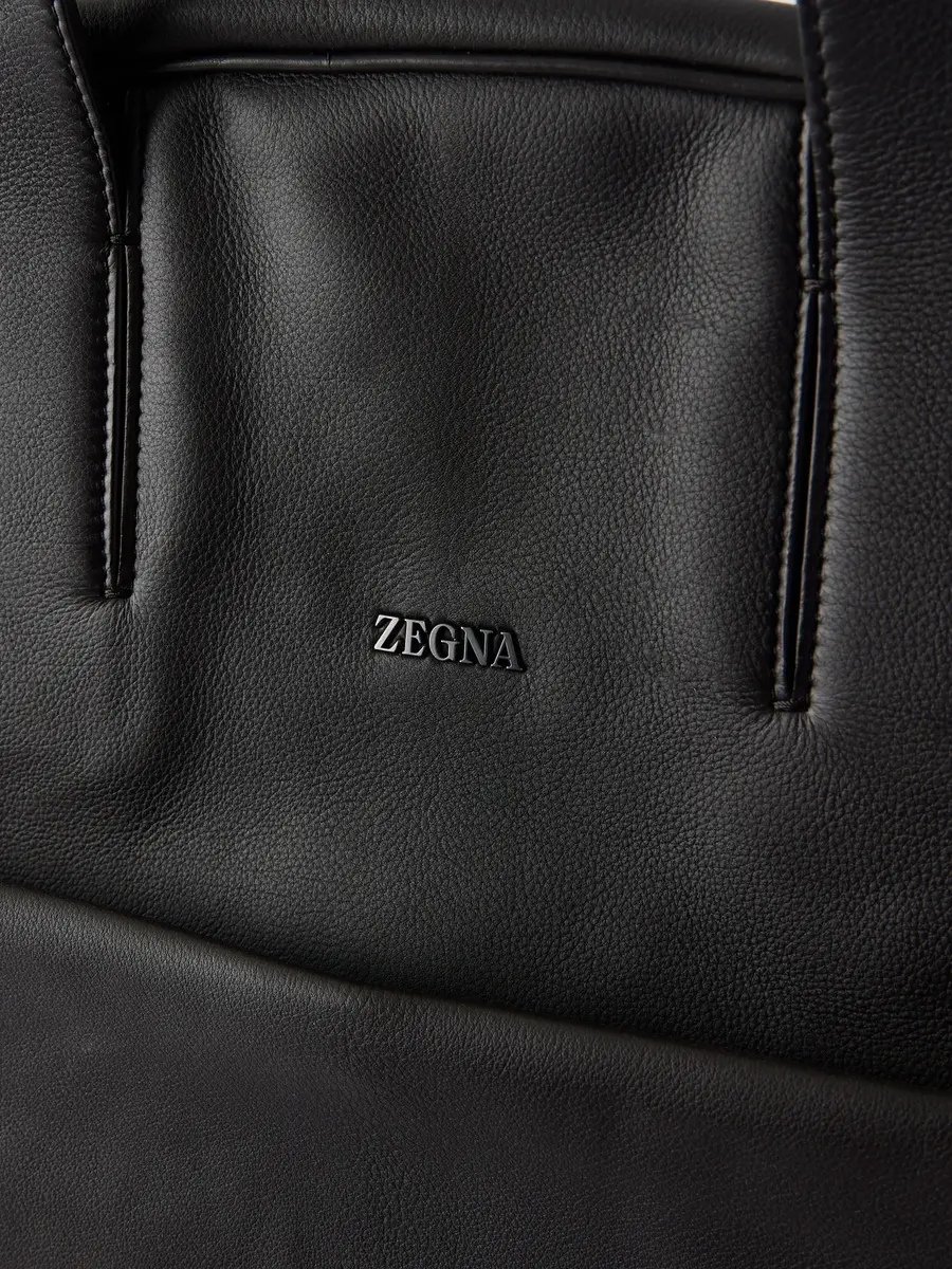 Zegna Full-Grain Leather Suit Carrier - Men | Thumbnail 3 Zegna Full-Grain Leather Suit Carrier - Men | Thumbnail 3