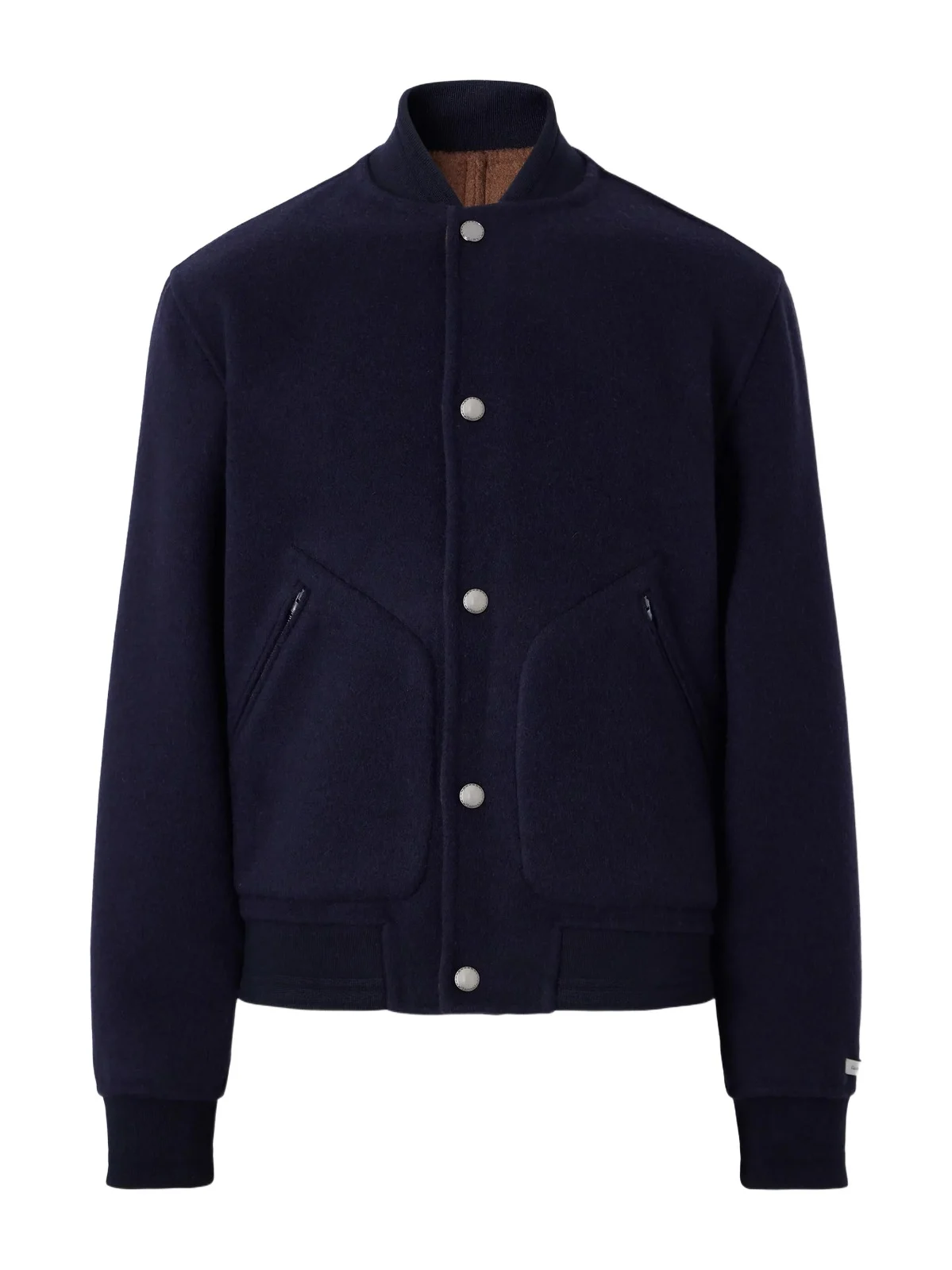 Canali Reversible Cashmere and Silk-Blend Felt Bomber Jacket - Men