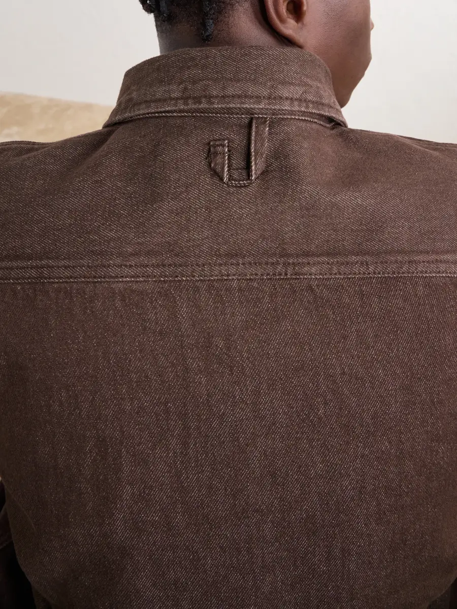 Jacquemus Simon Logo-Embroidered Denim Shirt - Men | Thumbnail 5 Jacquemus Simon Logo-Embroidered Denim Shirt - Men | Thumbnail 5