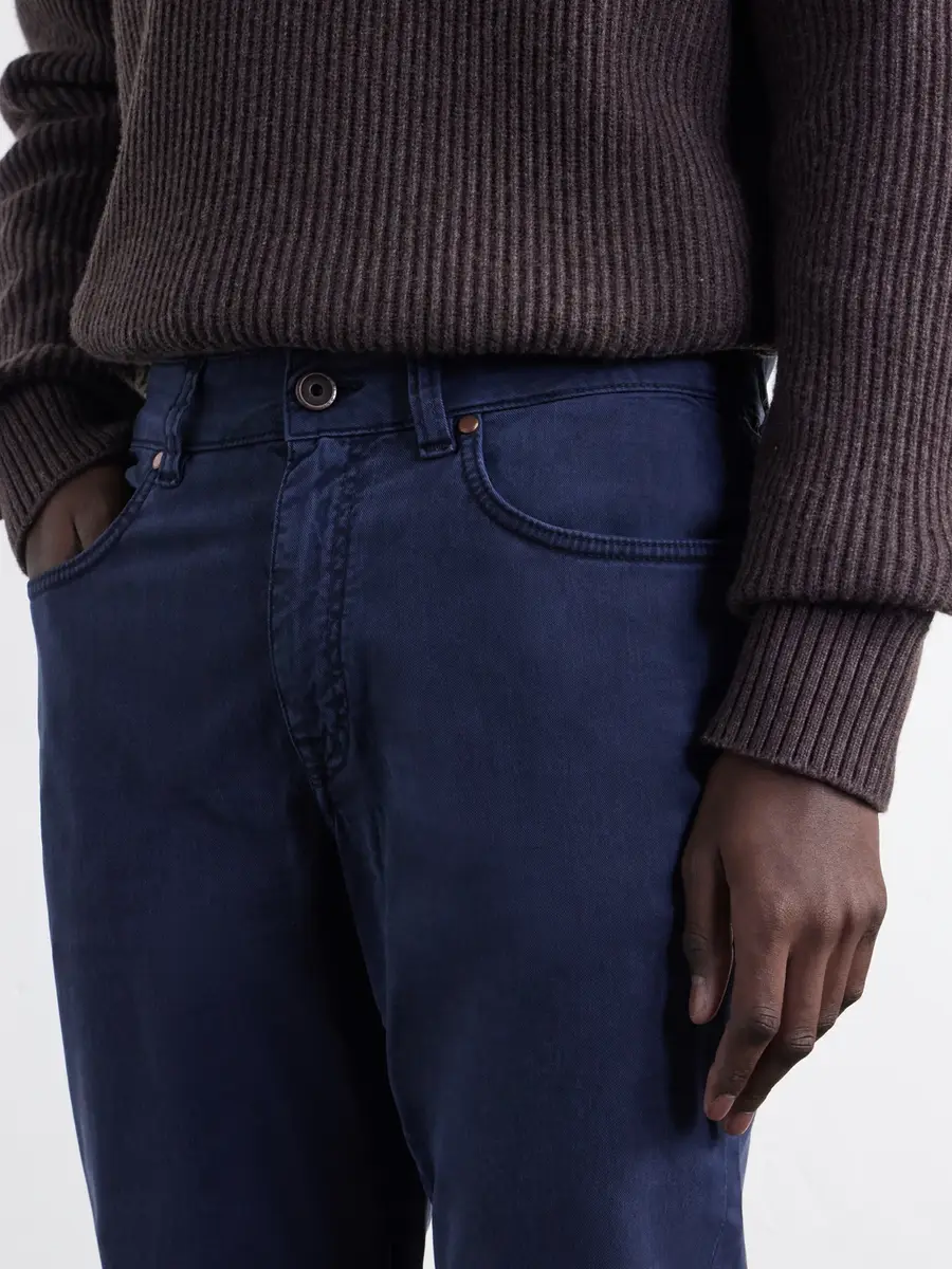 Boglioli Straight-Leg Garment-Dyed Cotton-Blend Twill Trousers - Men | Thumbnail 5 Boglioli Straight-Leg Garment-Dyed Cotton-Blend Twill Trousers - Men | Thumbnail 5