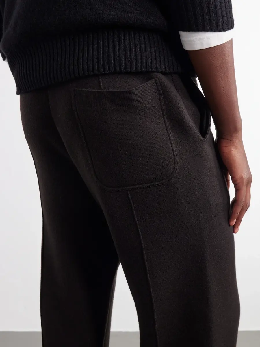 Tom Ford Tapered Wool-Jersey Sweatpants - Men | Thumbnail 5