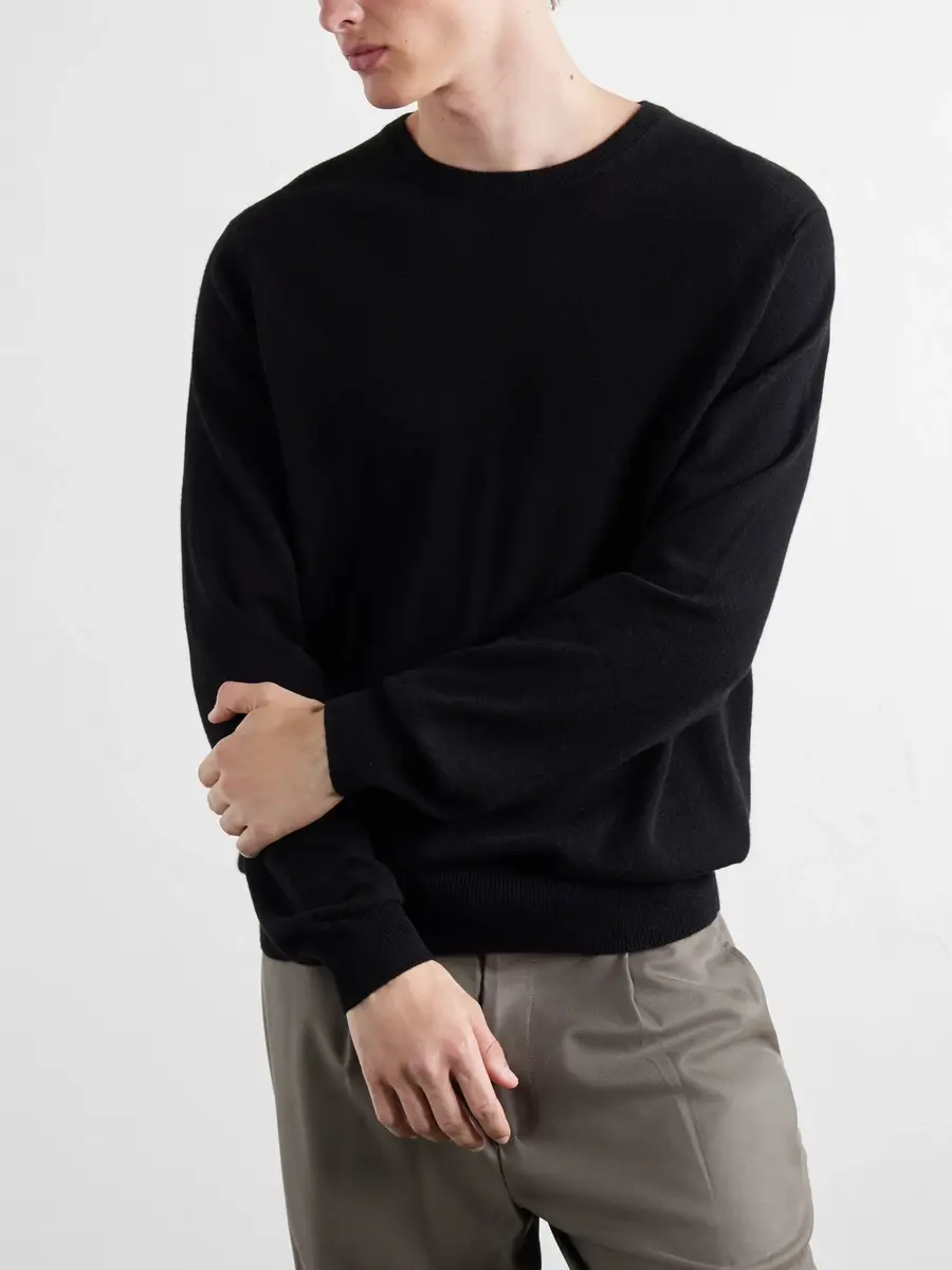 N.Peal Oxford Cashmere Sweater - Men | Thumbnail 3 N.Peal Oxford Cashmere Sweater - Men | Thumbnail 3