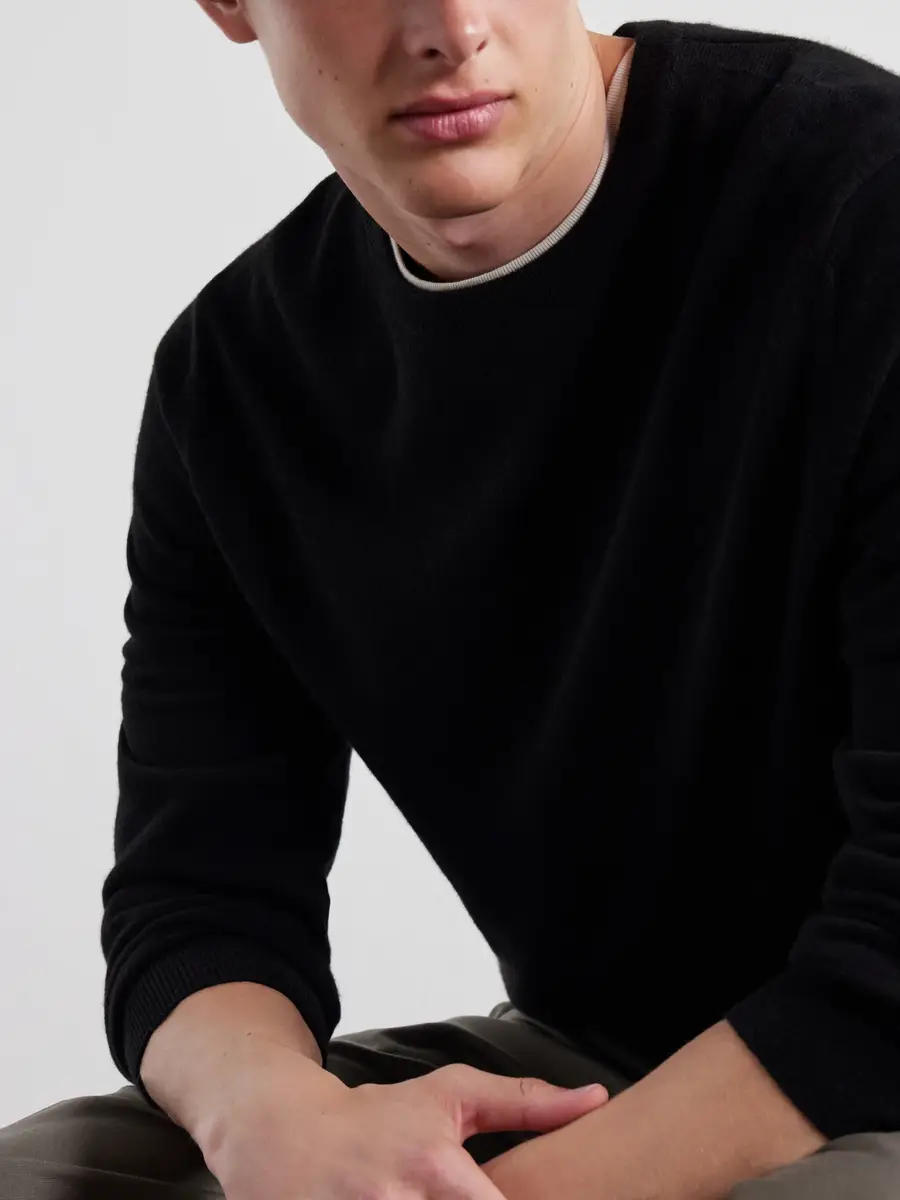 N.Peal Oxford Cashmere Sweater - Men | Thumbnail 5 N.Peal Oxford Cashmere Sweater - Men | Thumbnail 5
