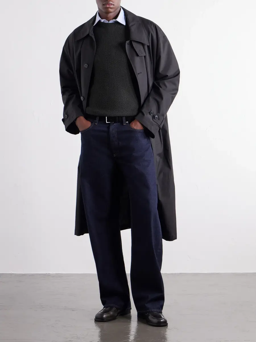 Inis Meáin Caoladóir Merino Wool and Cashmere-Blend Waffle Sweater - Men | Thumbnail 2