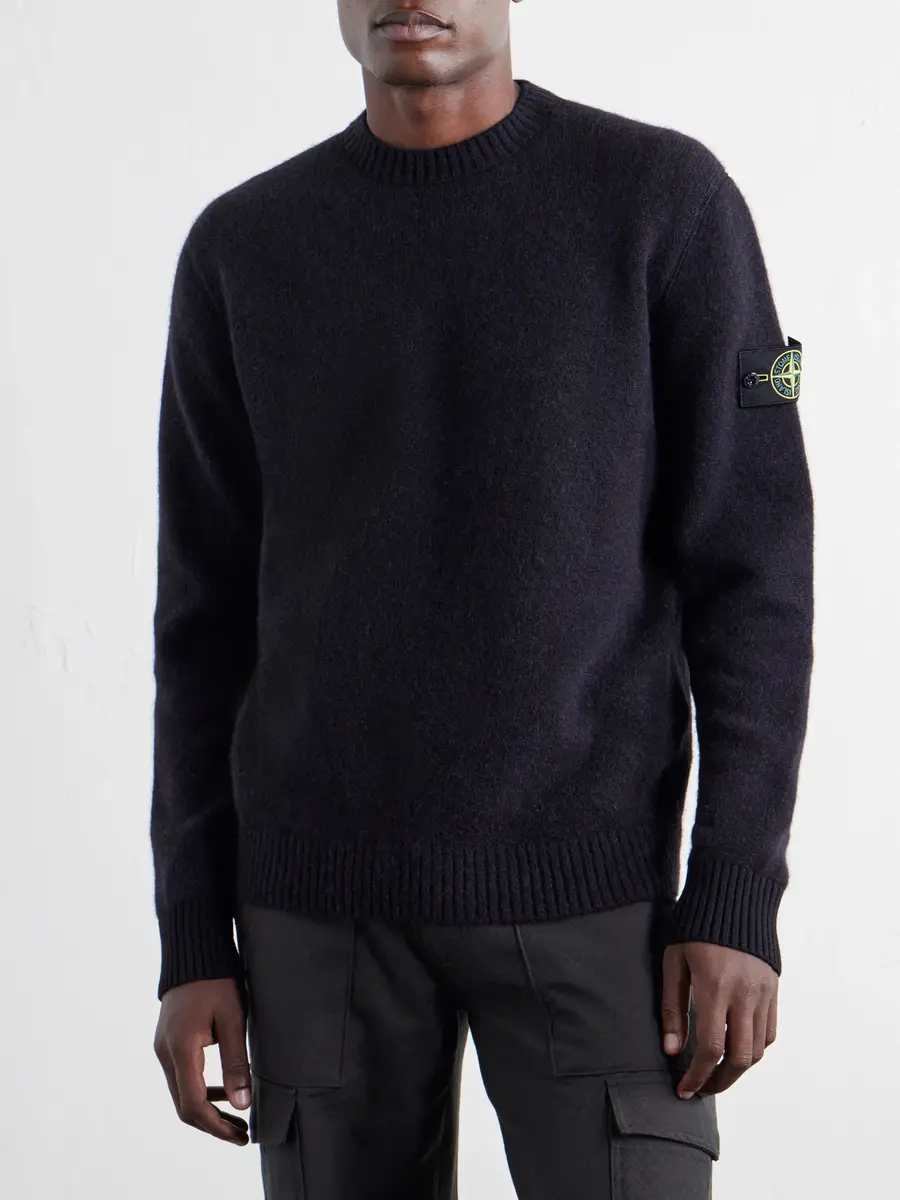 Stone Island Wool-Blend Sweater - Men | Thumbnail 3