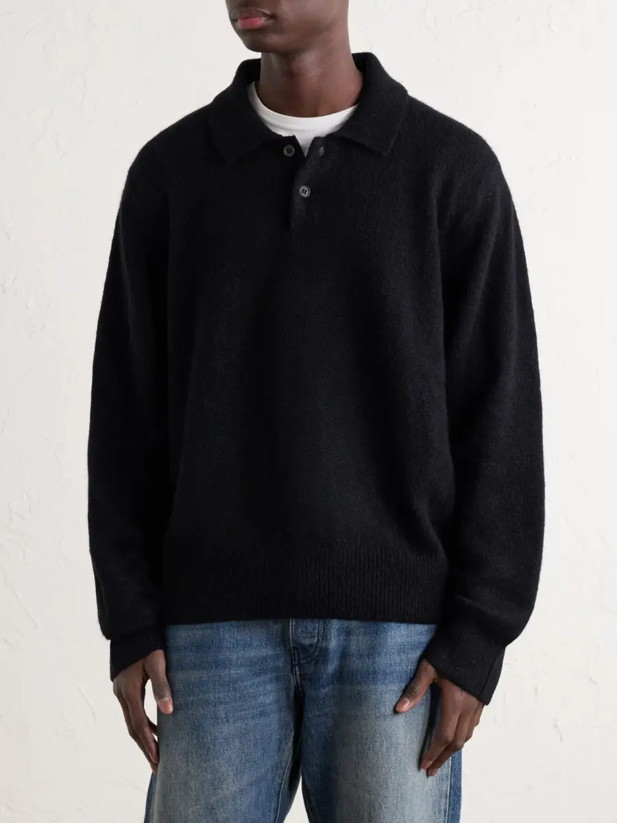 Corridor Alpaca-Blend Polo Sweater - Men | Thumbnail 3