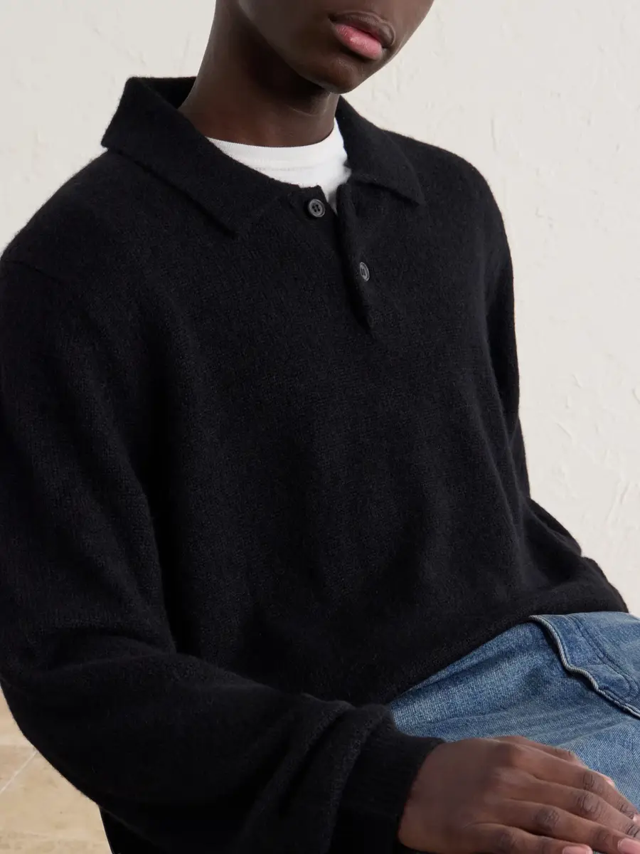 Corridor Alpaca-Blend Polo Sweater - Men | Thumbnail 5