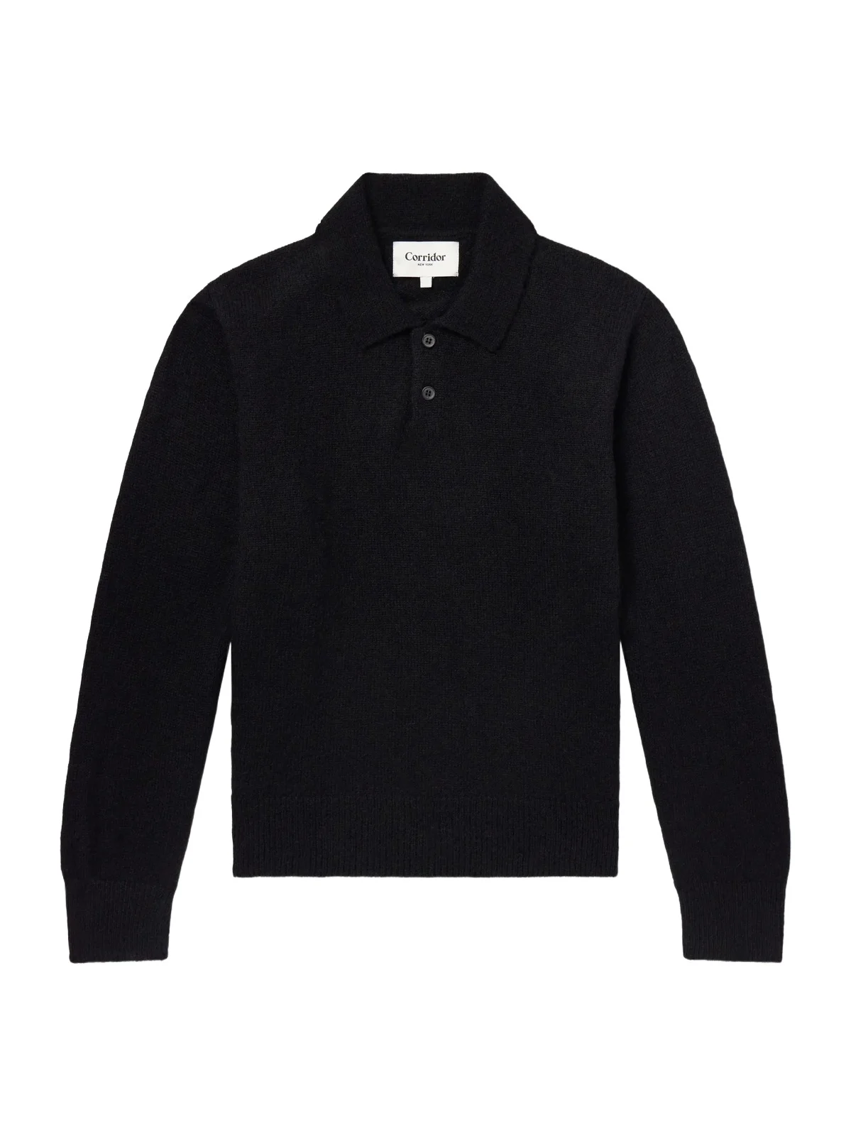 Corridor Alpaca-Blend Polo Sweater - Men