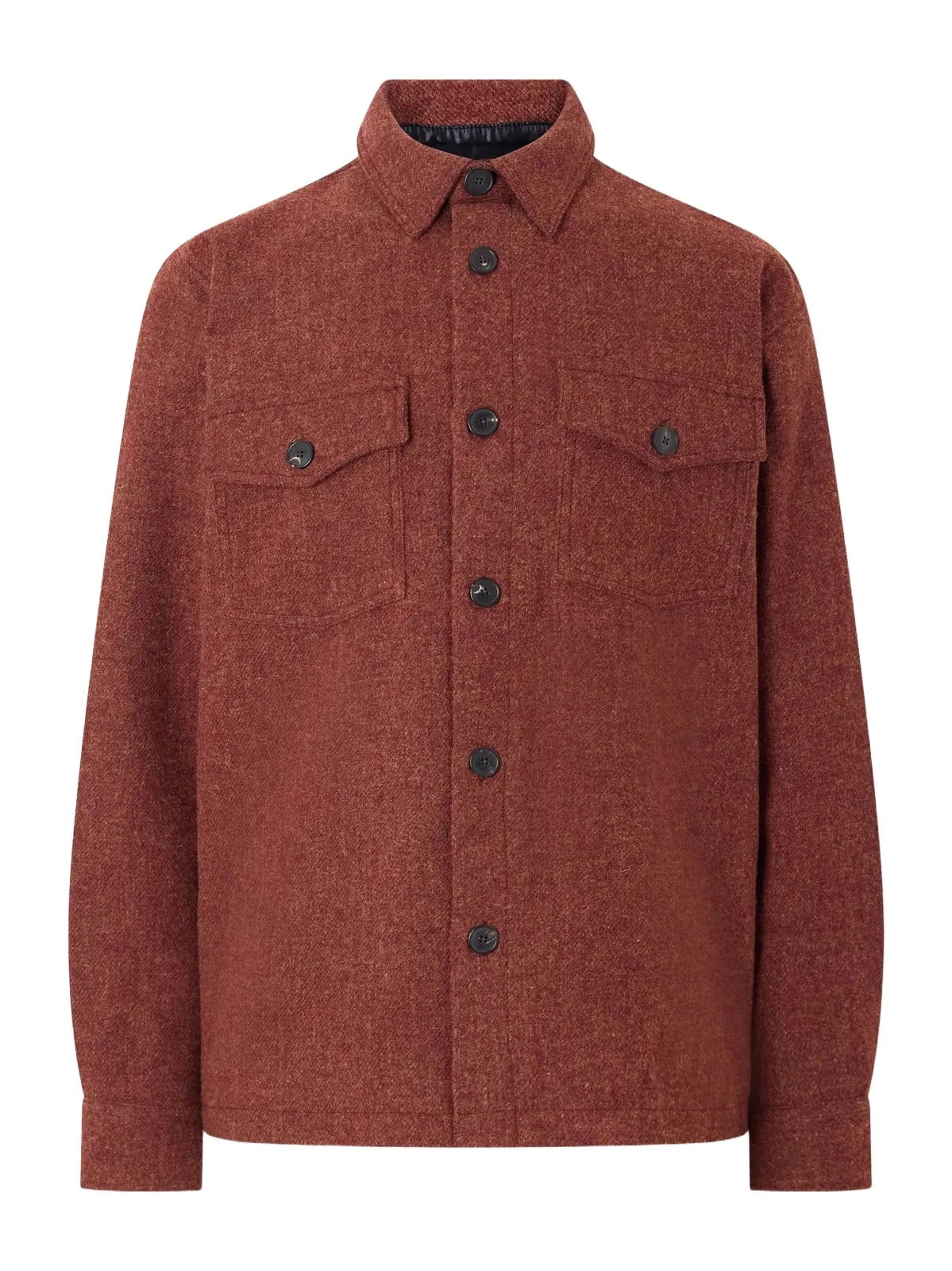 Portuguese Flannel Mélange Wool-Tweed Overshirt - Men
