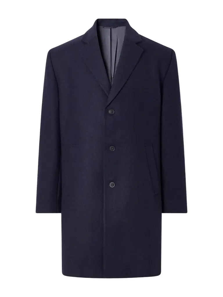Portuguese Flannel Wool-Twill Coat - Men