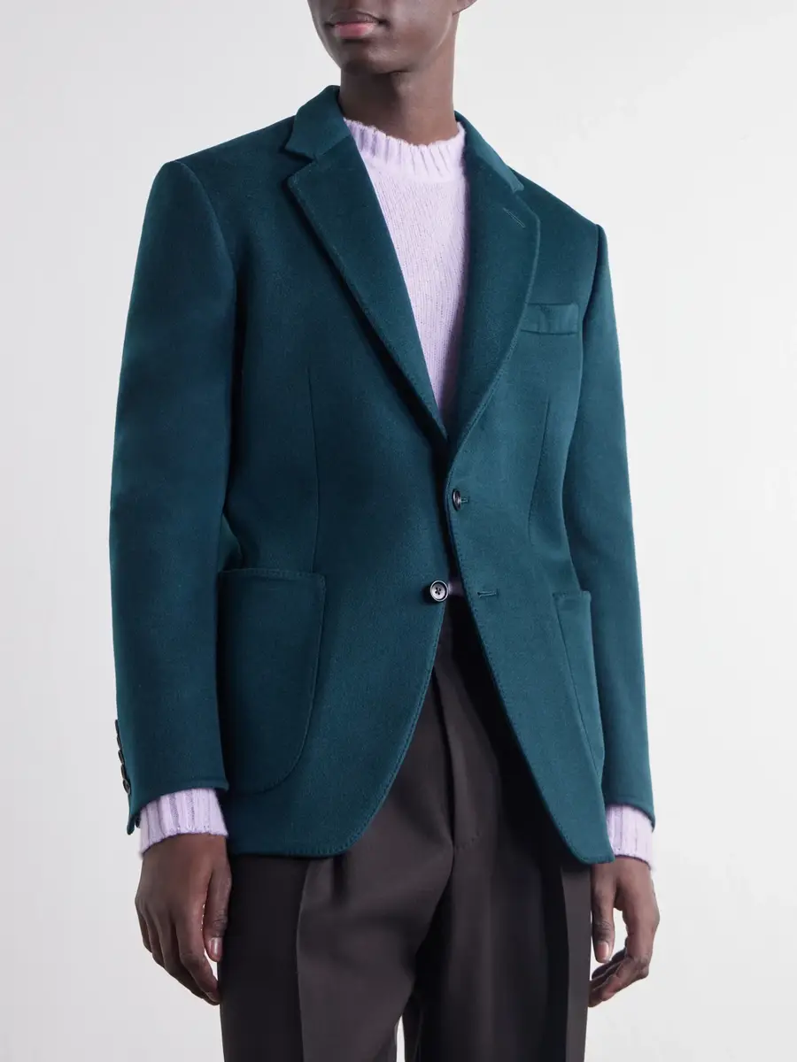 Tom Ford Woven Cashmere Blazer - Men | Thumbnail 3 Tom Ford Woven Cashmere Blazer - Men | Thumbnail 3