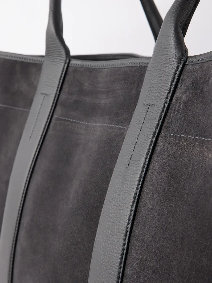 Tom Ford Leather-Trimmed Suede Weekend Bag - Men | Thumbnail 5