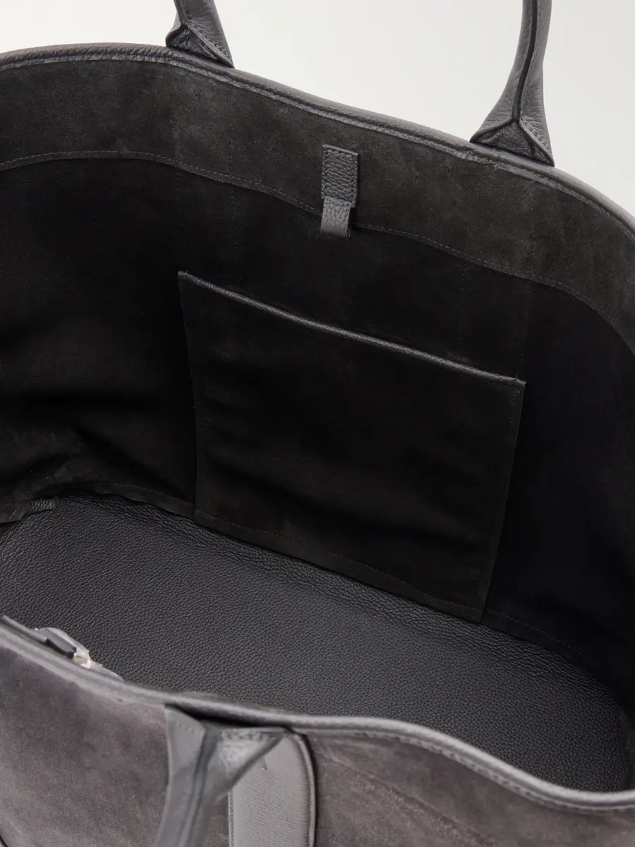 Tom Ford Leather-Trimmed Suede Weekend Bag - Men | Thumbnail 6