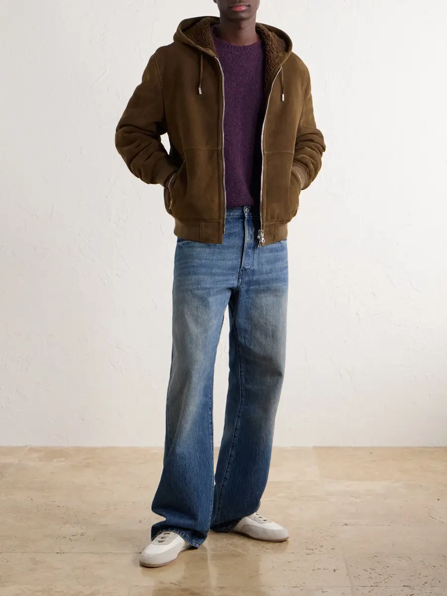 MR P. Hooded Shearling Jacket - Men | Thumbnail 2