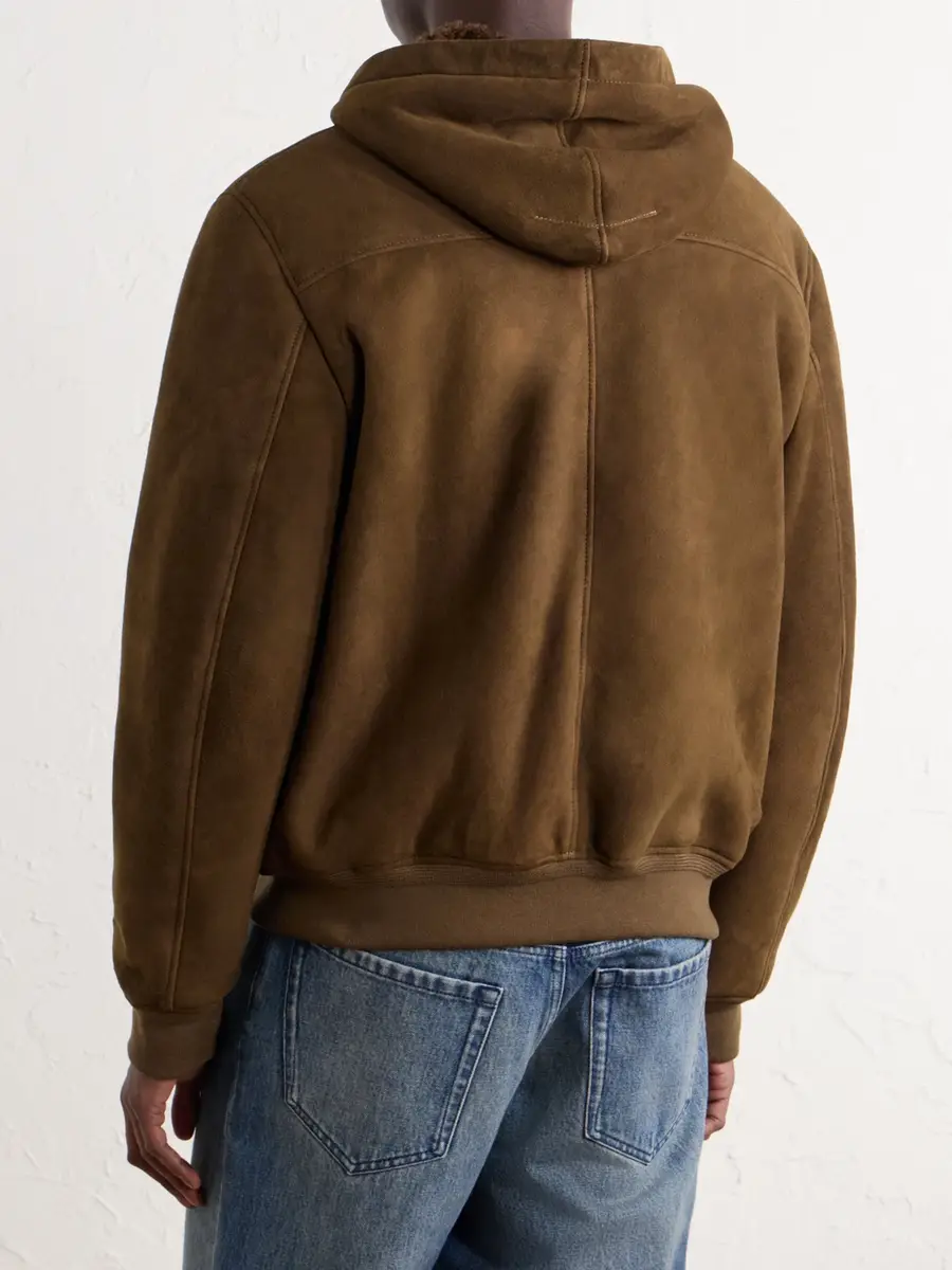 MR P. Hooded Shearling Jacket - Men | Thumbnail 4