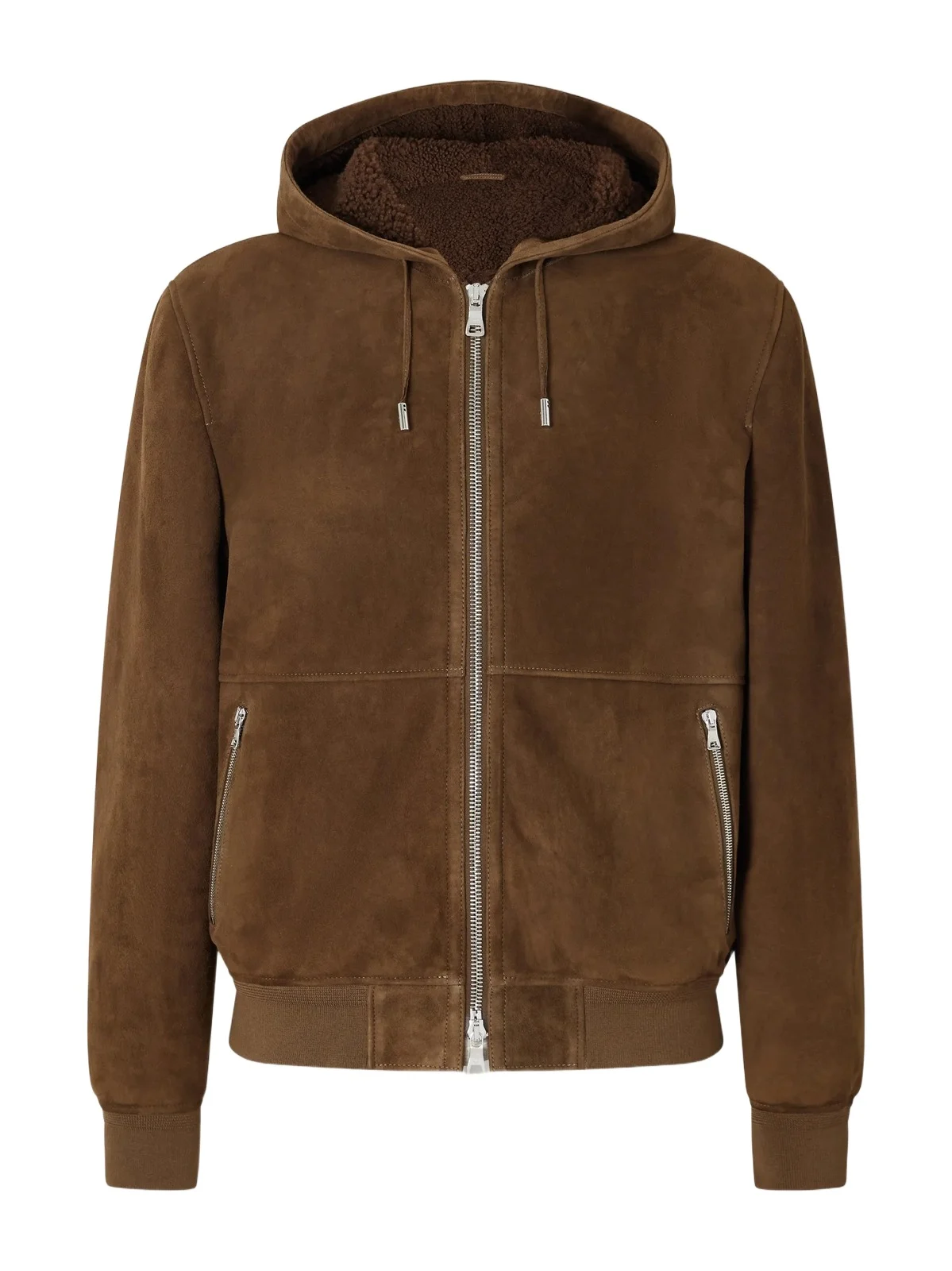 MR P. Hooded Shearling Jacket - Men