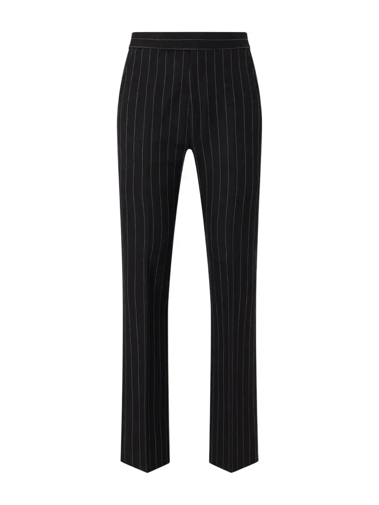 Tom Ford Straight-Leg Pinstriped Wool-Twill Suit Trousers - Men