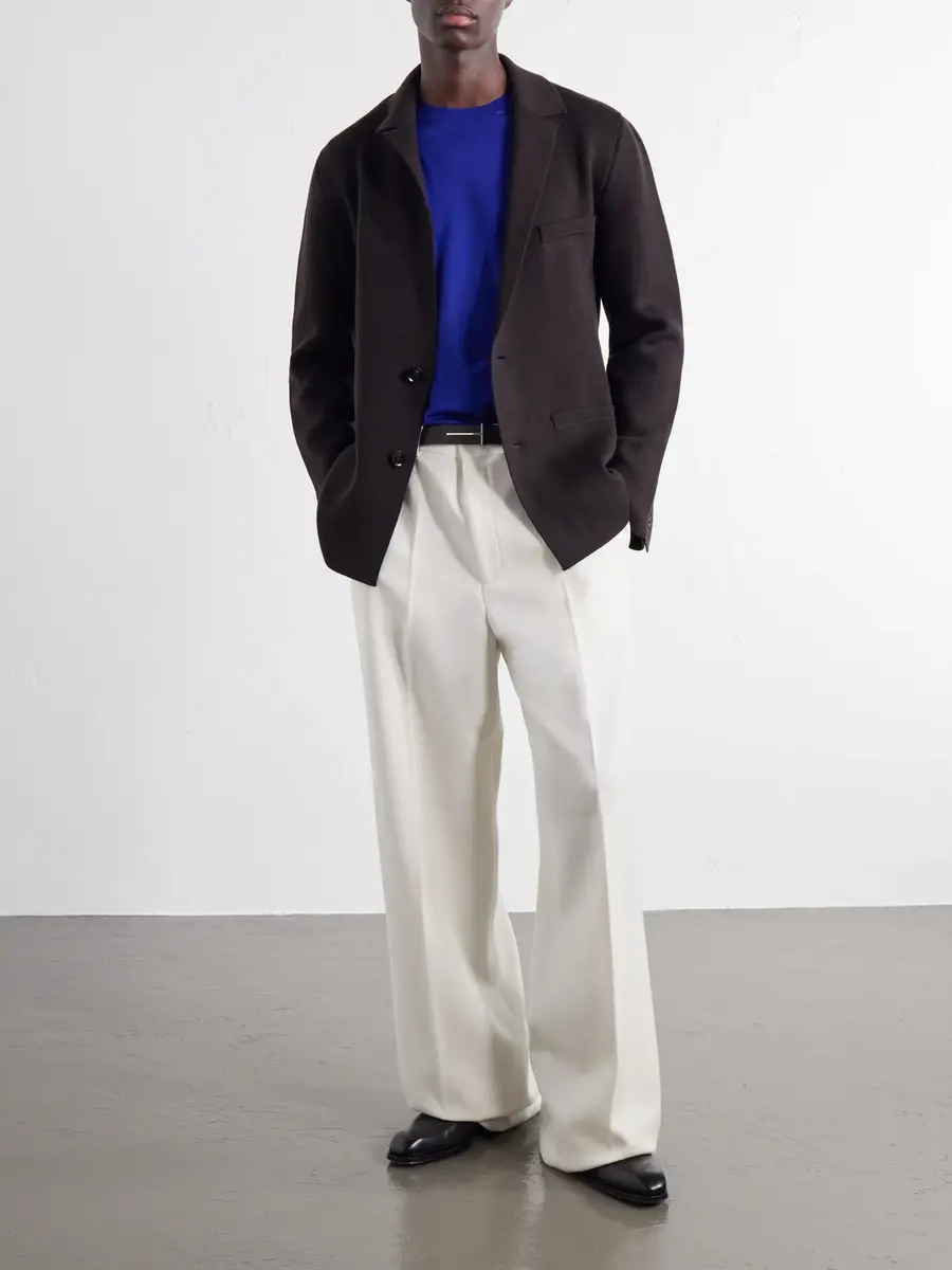 Tom Ford Knitted Wool-Blend Blazer - Men | Thumbnail 2