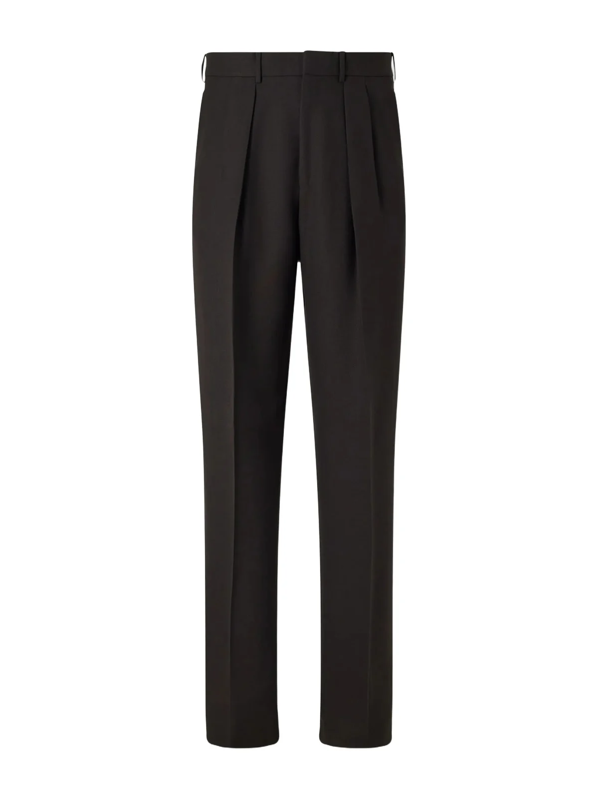 Tom Ford Straight-Leg Pleated Woven Wool Tuxedo Trousers - Men